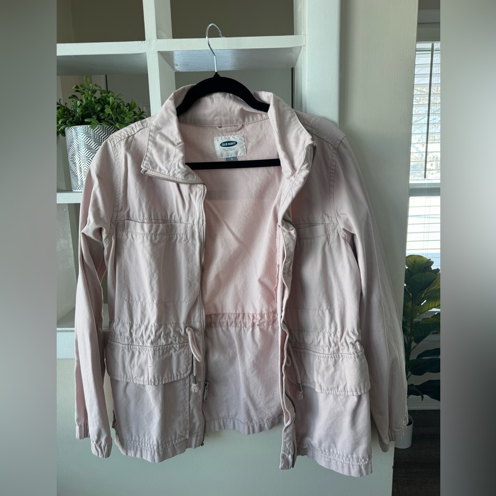 Old Navy Women's Light Pink Utility Jacket